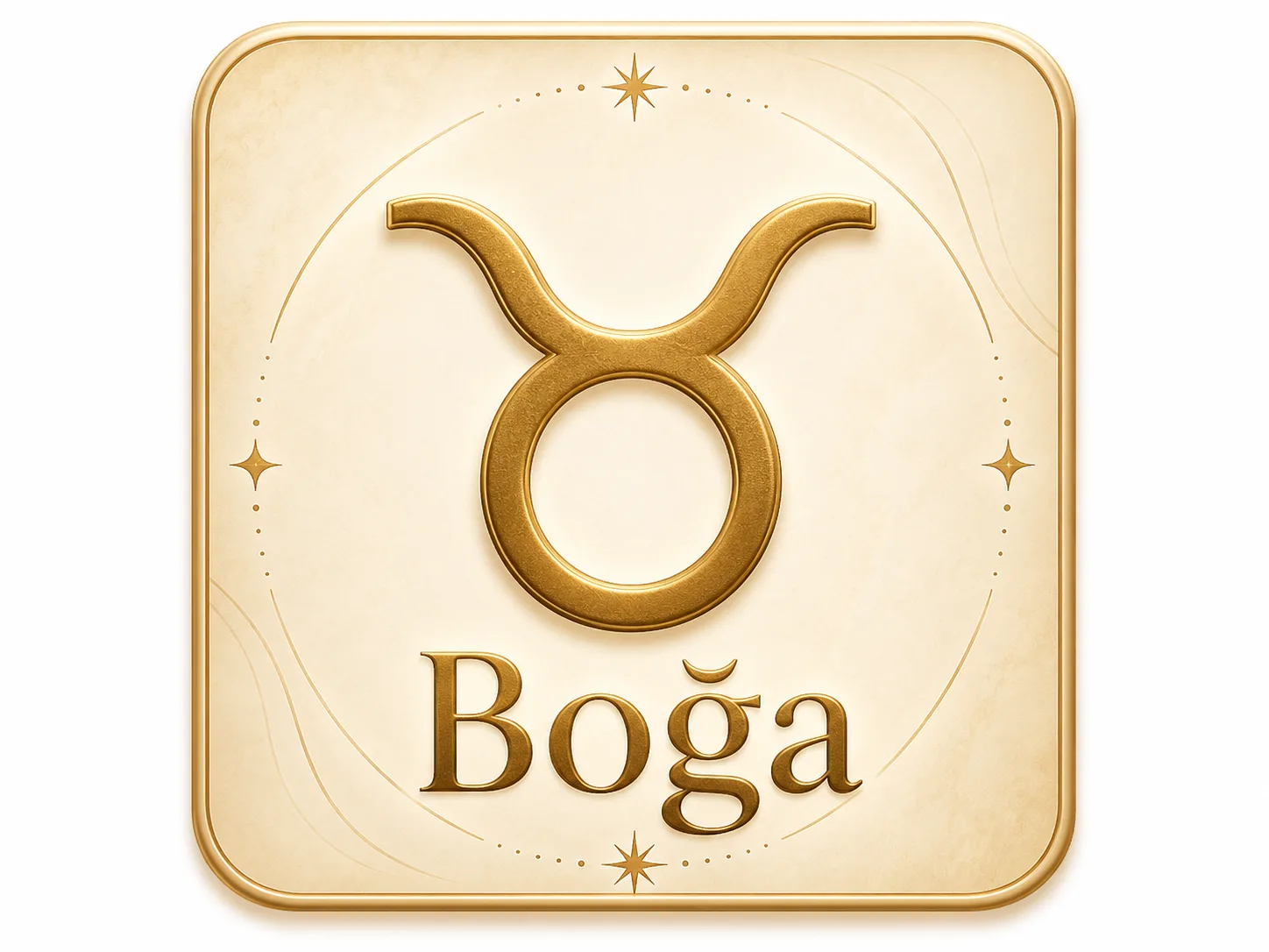 Boğa burcu simgesi